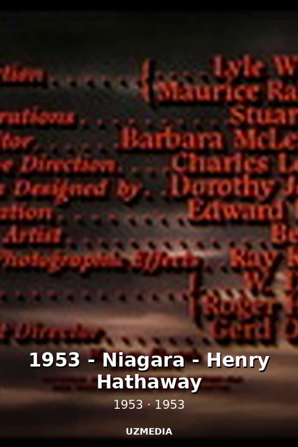 1953 - Niagara - Henry Hathaway — Kino 1953
