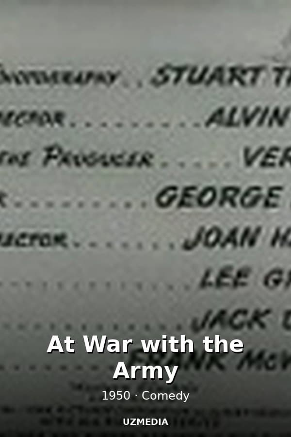 At War with the Army — Movie 1950