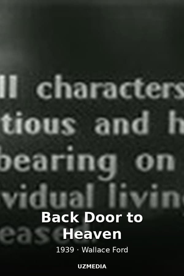 Back Door to Heaven — Movie 1939