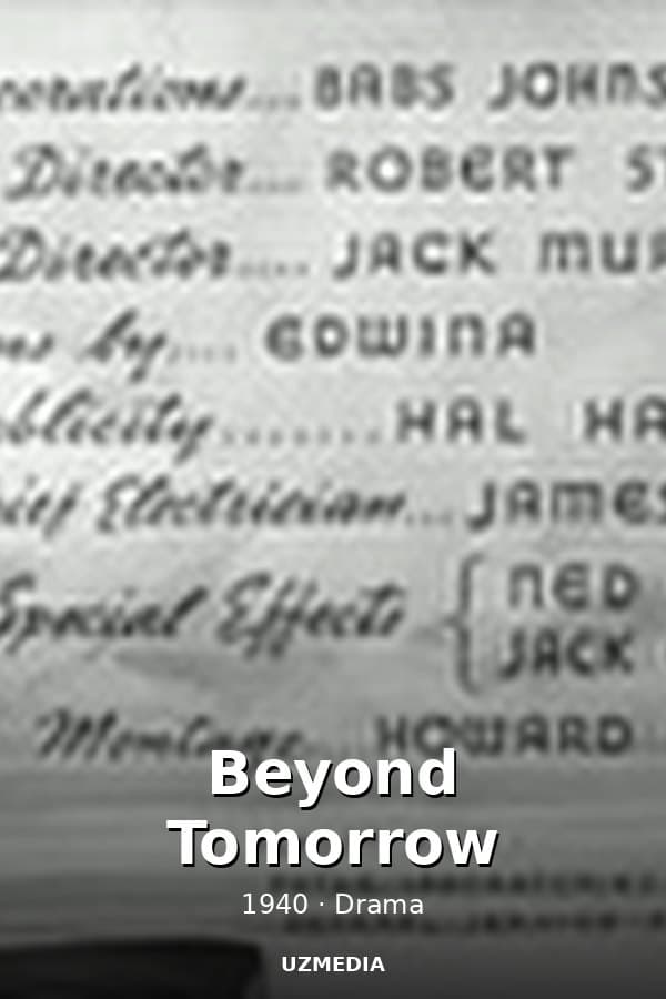 Beyond Tomorrow — Kino 1940