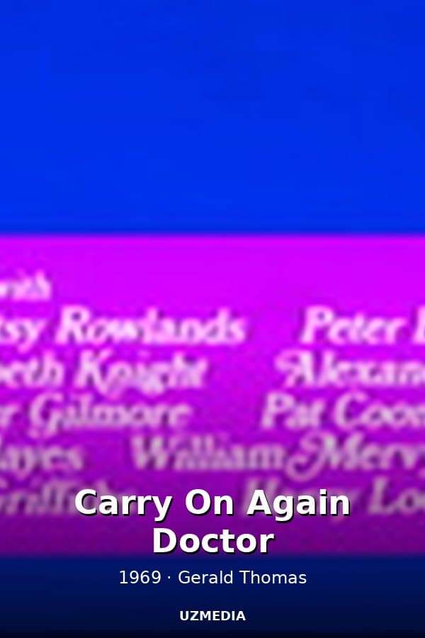 Carry On Again Doctor — Movie 1969