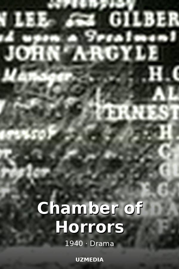 Chamber of Horrors — Movie 1940