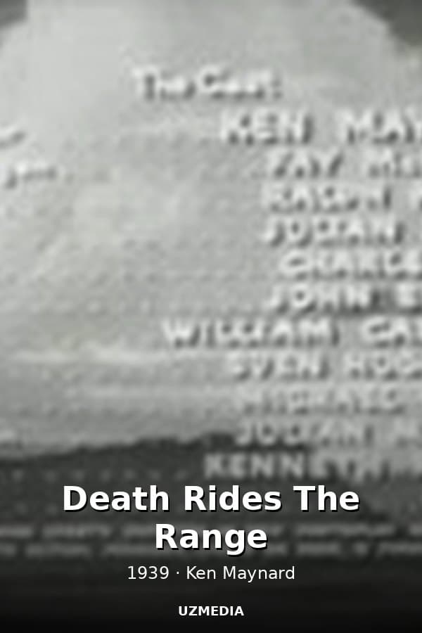 Death Rides The Range — Movie 1939