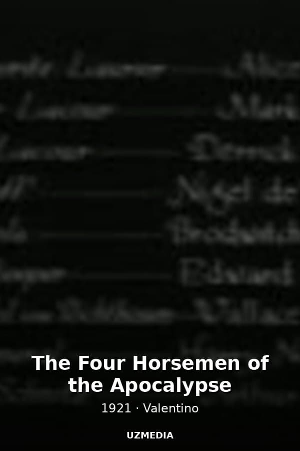 The Four Horsemen of the Apocalypse — Movie 1921