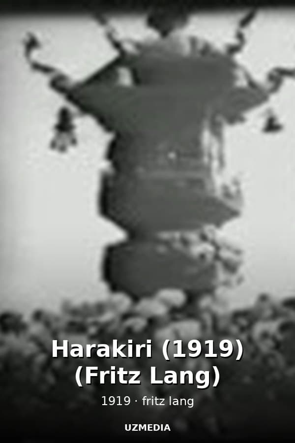 Harakiri (1919) (Fritz Lang) — Kino 1919