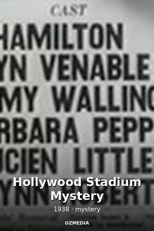 Hollywood Stadium Mystery — Movie 1938
