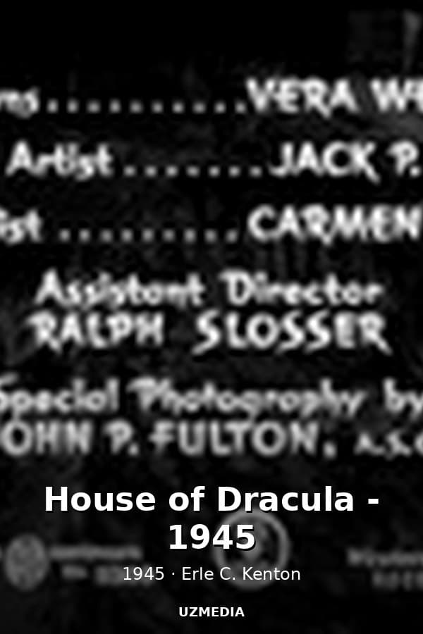 House of Dracula - 1945 — Movie 1945