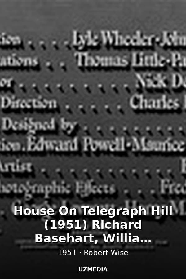 House On Telegraph Hill (1951) Richard Basehart, William Lundigan, Valentina Cortese - Film Noir Full Movie — Kino 1951