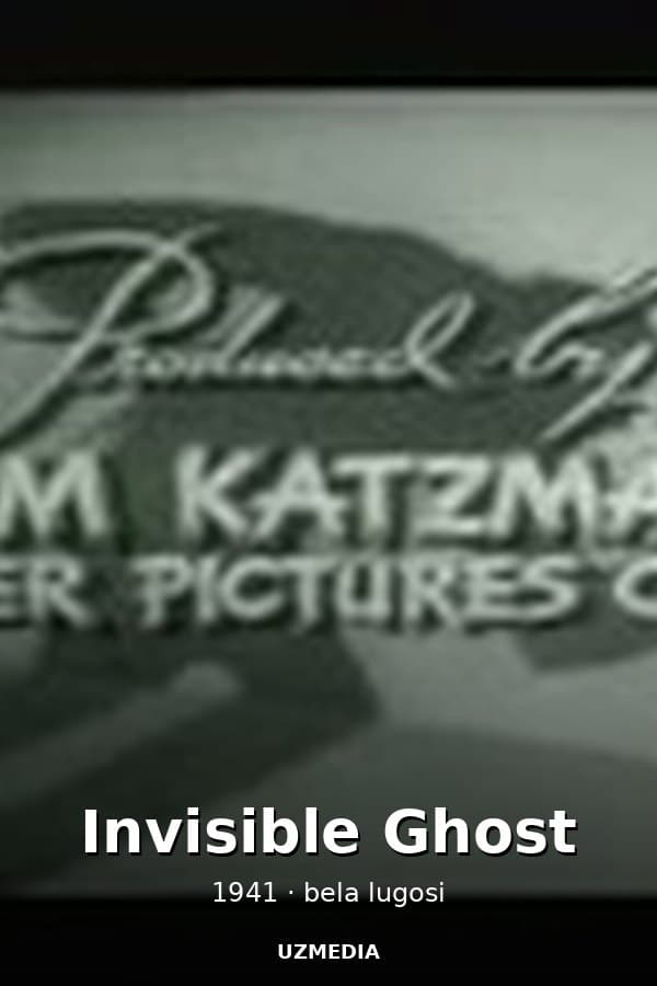 Invisible Ghost — Kino 1941