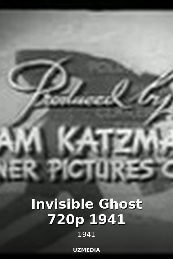 Invisible Ghost 720p 1941 — Kino 1941