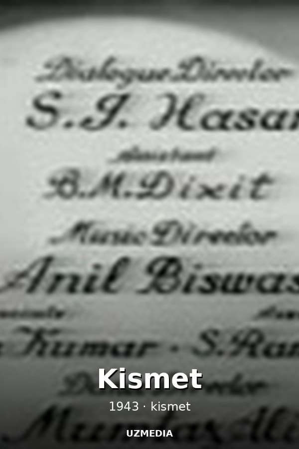 Kismet — Movie 1943