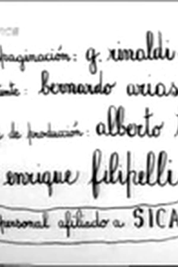 La Chacota — Movie 1963