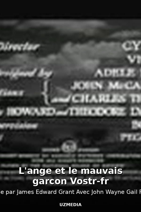 L'ange et le mauvais garcon Vostr-fr — Movie 