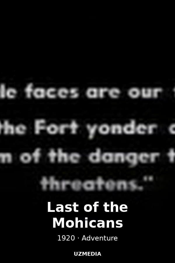 Last of the Mohicans — Kino 1920