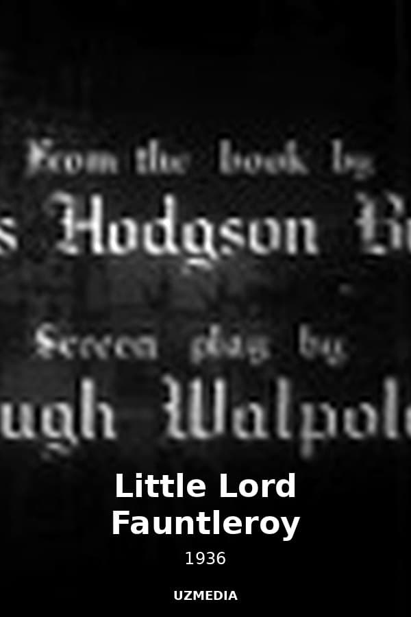 Little Lord Fauntleroy — Kino 1936