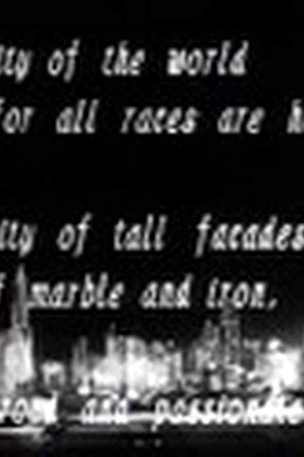 Manhatta — Movie 1921