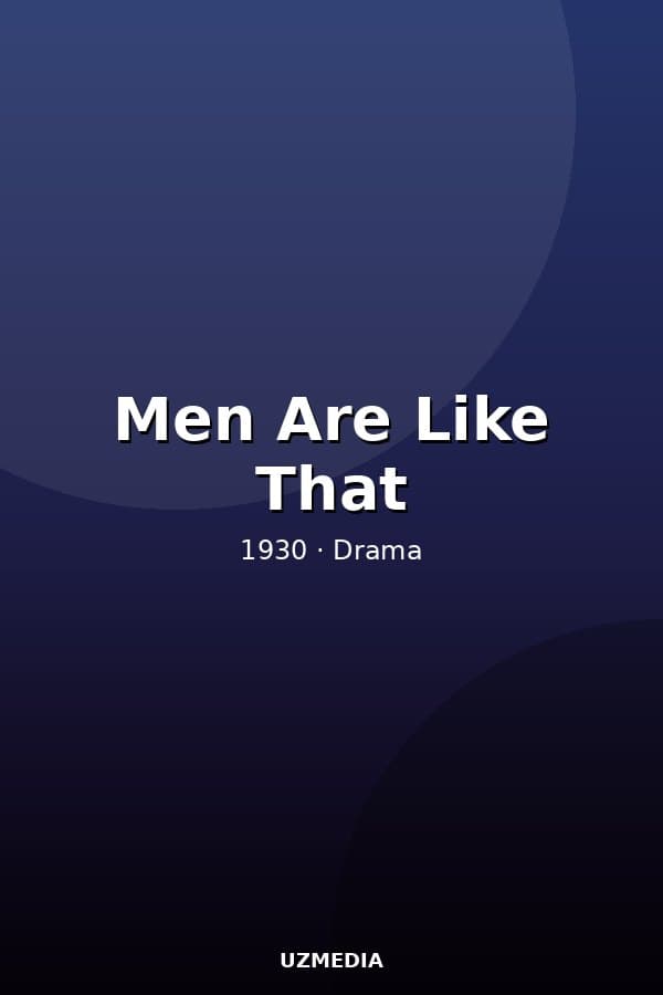 Men Are Like That