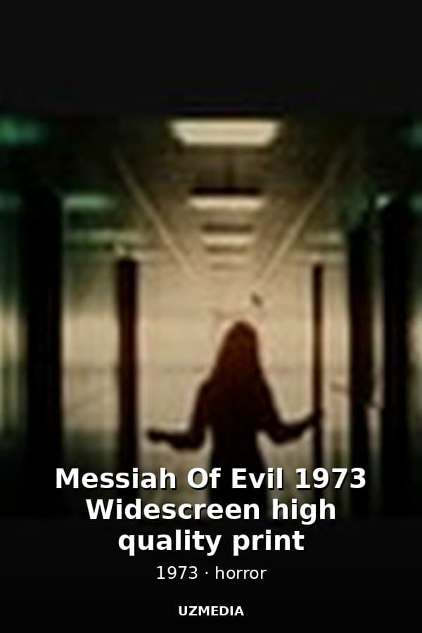 Messiah Of Evil 1973 Widescreen high quality print — Movie 1973