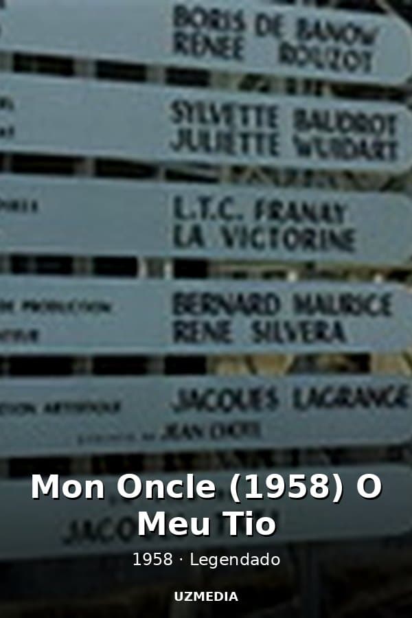 Mon Oncle (1958) O Meu Tio — Kino 1958