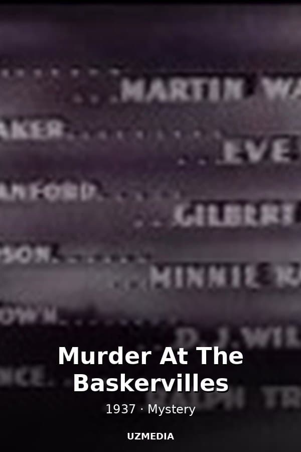 Murder At The Baskervilles — Movie 1937