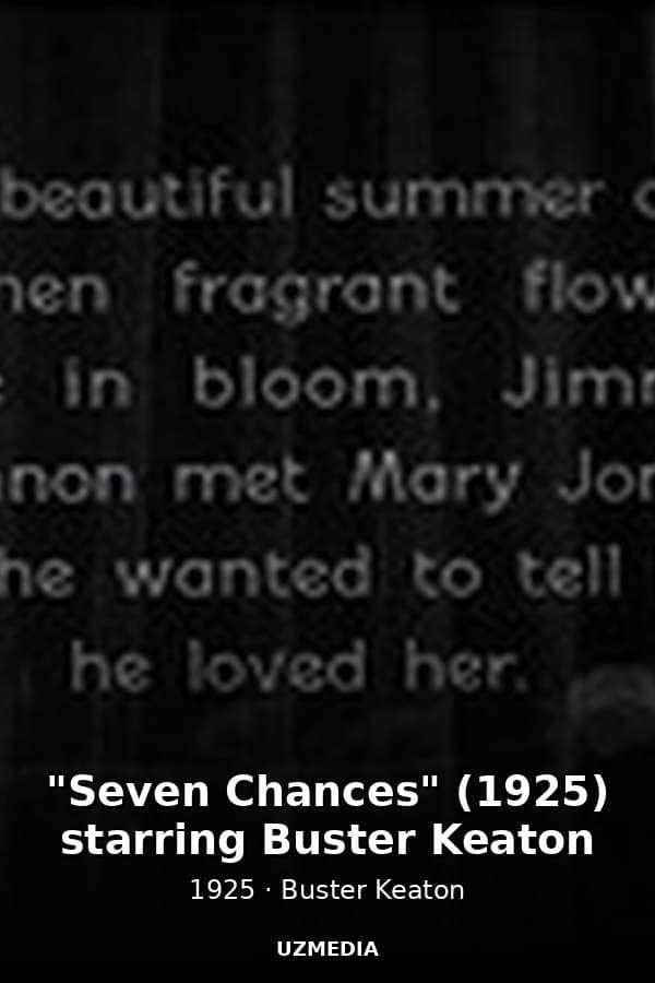 "Seven Chances" (1925) starring Buster Keaton — Kino 1925