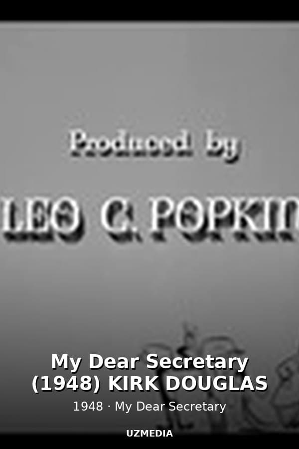 My Dear Secretary (1948) KIRK DOUGLAS — Kino 1948