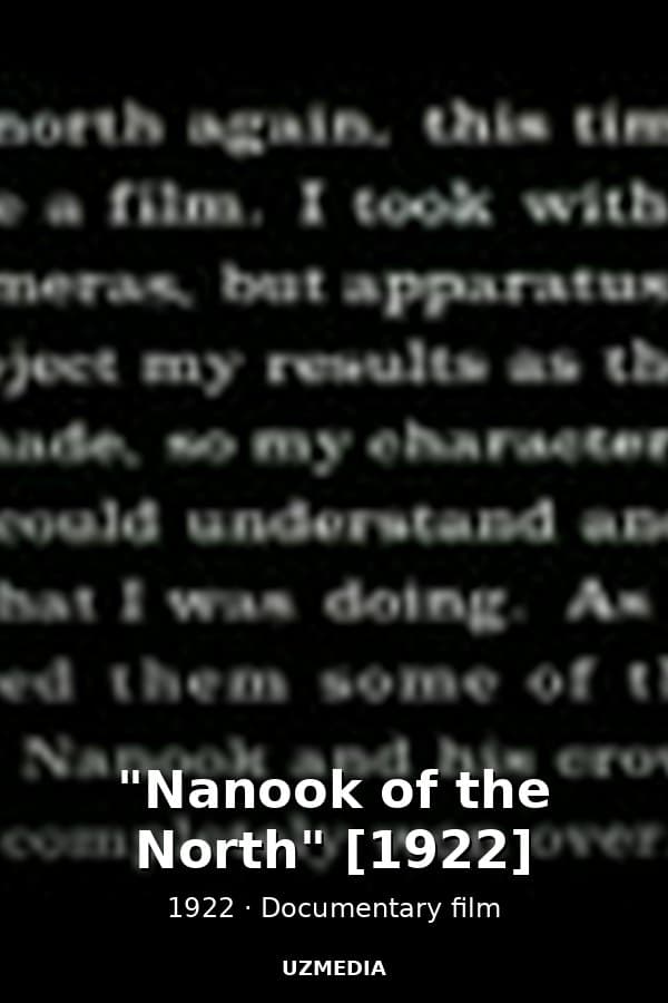 "Nanook of the North" [1922] — Kino 1922