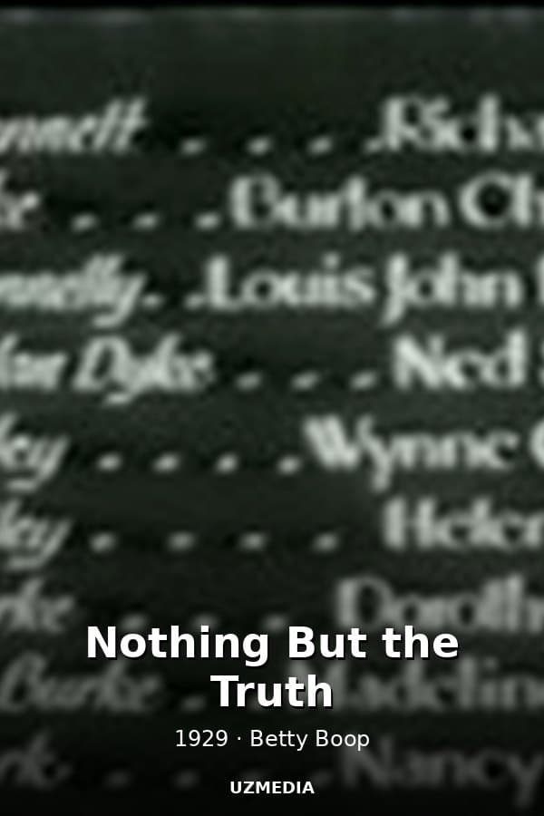 Nothing But the Truth — Kino 1929