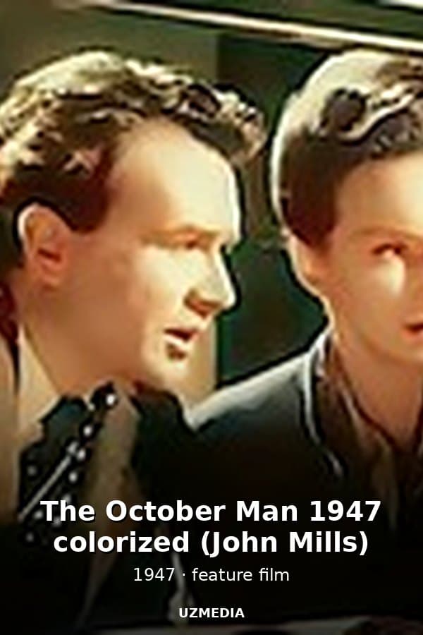 The October Man 1947 colorized (John Mills) — Movie 1947