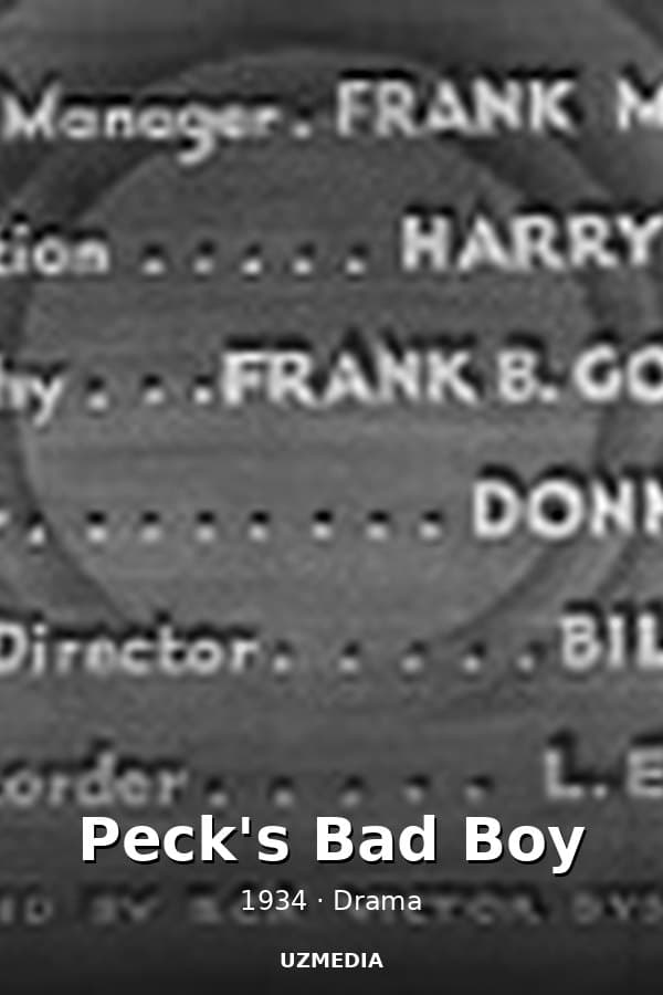 Peck's Bad Boy — Kino 1934