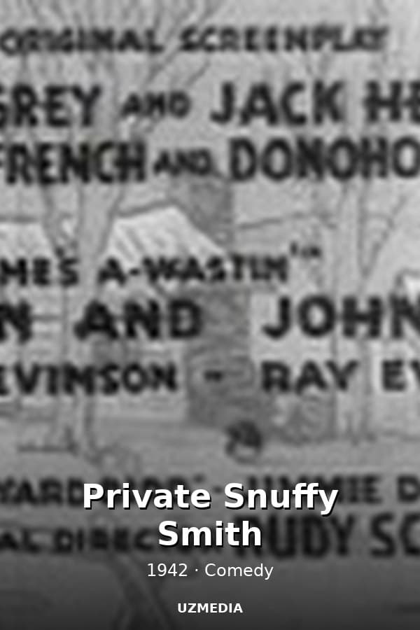 Private Snuffy Smith — Kino 1942