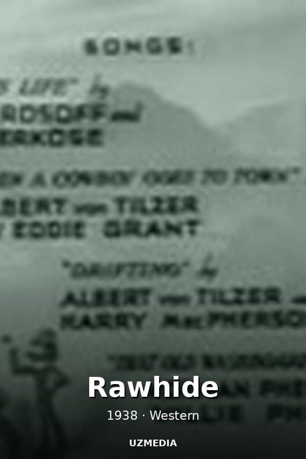 Rawhide — Movie 1938