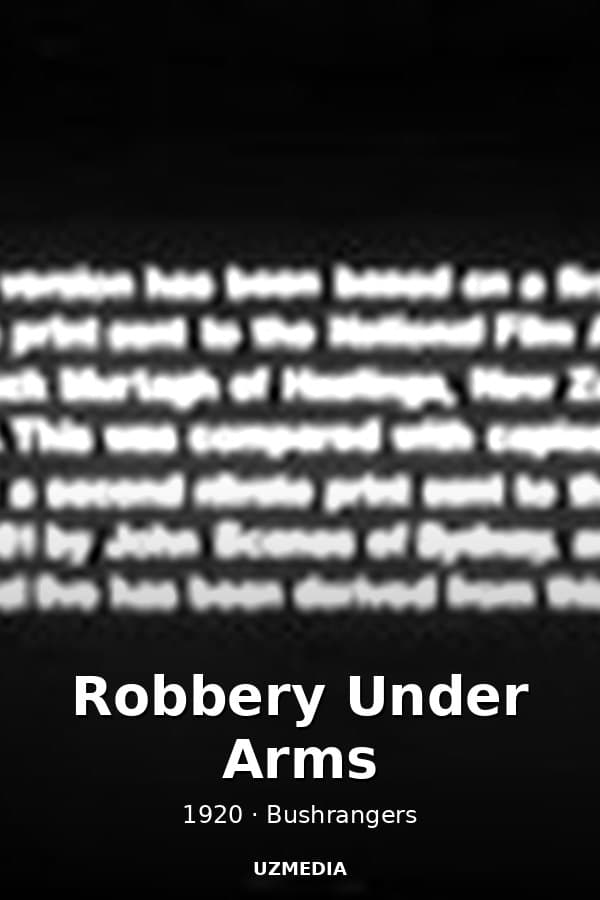 Robbery Under Arms — Kino 1920