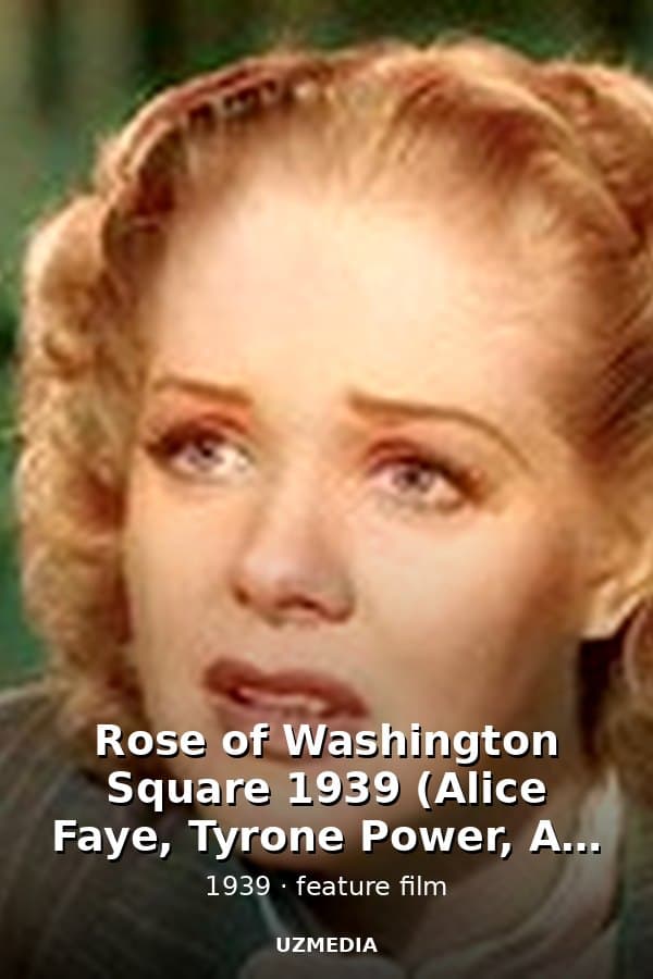 Rose of Washington Square 1939 (Alice Faye, Tyrone Power, Al Jolson) colorized — Kino 1939