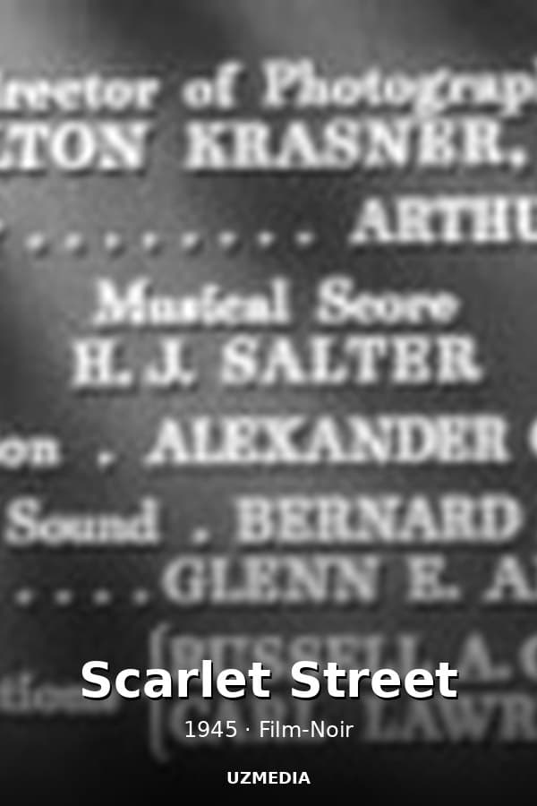 Scarlet Street — Kino 1945