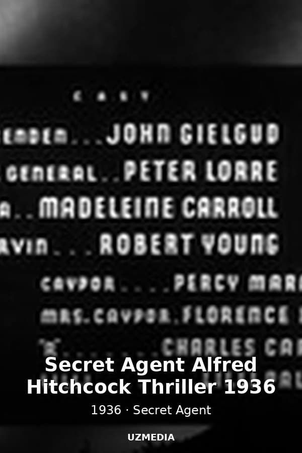 Secret Agent  Alfred Hitchcock Thriller 1936 — Kino 1936