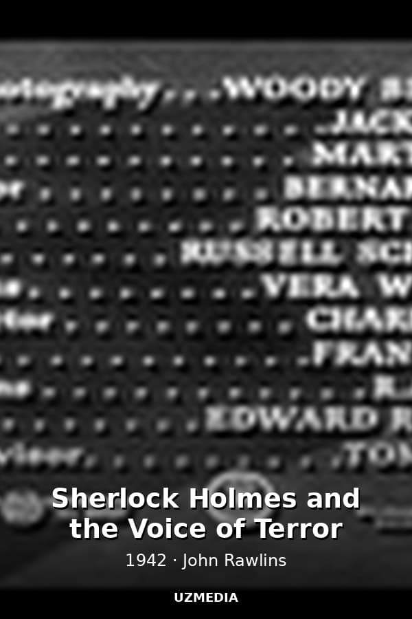 Sherlock Holmes and the Voice of Terror — Kino 1942