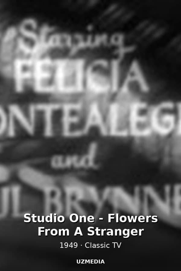 Studio One - Flowers From A Stranger — Kino 1949