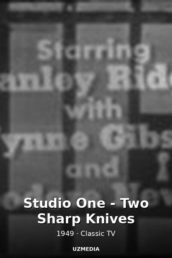 Studio One - Two Sharp Knives — Kino 1949