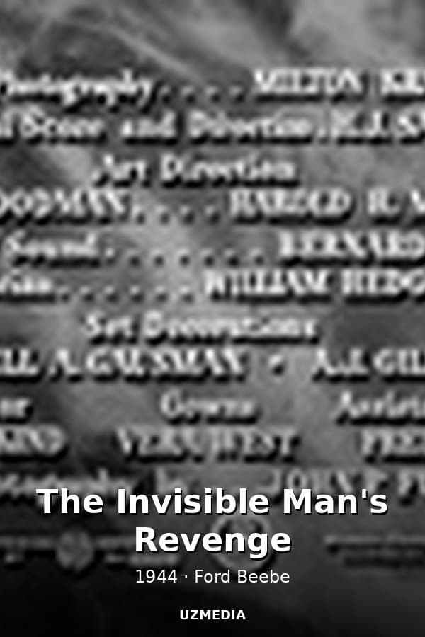 The Invisible Man's Revenge — Movie 1944