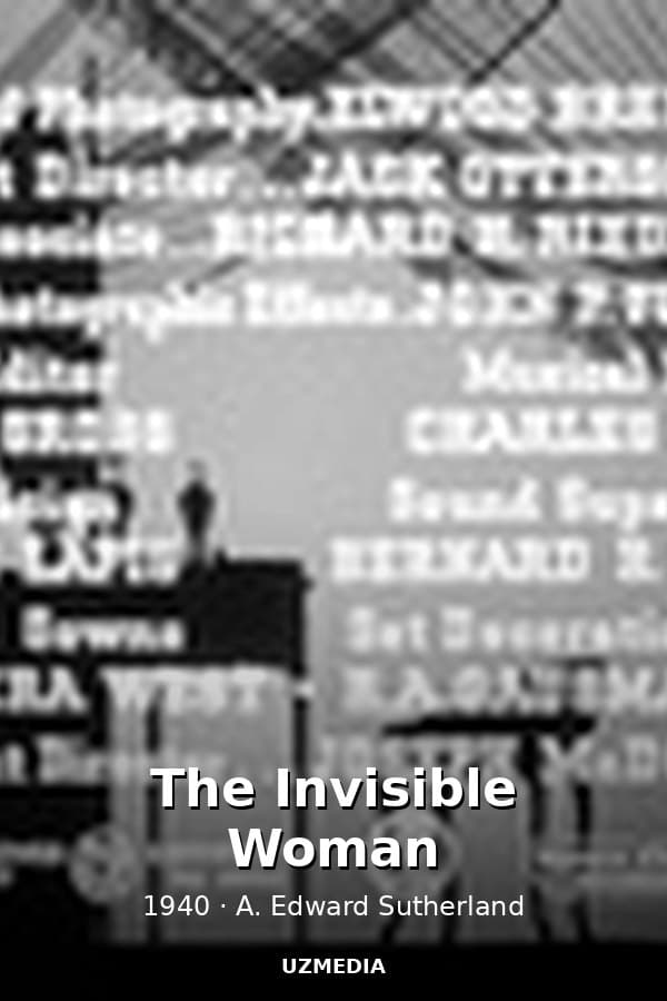 The Invisible Woman — Movie 1940