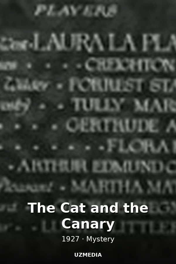 The Cat and the Canary — Kino 1927