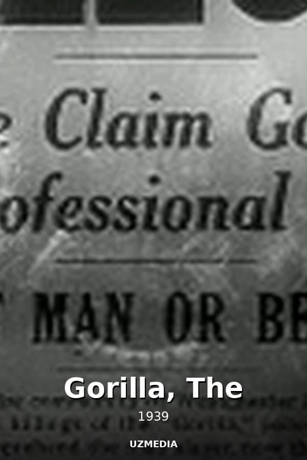 Gorilla, The — Movie 1939