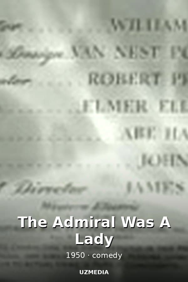 The Admiral Was A Lady — Movie 1950
