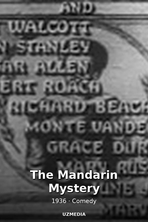 The Mandarin Mystery — Фильм 1936