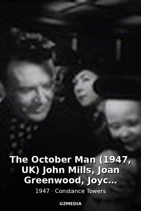 The October Man  (1947, UK) John Mills, Joan Greenwood, Joyce Carey  - Film Noir Full Movie — Kino 1947