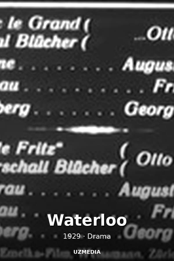 Waterloo — Kino 1929
