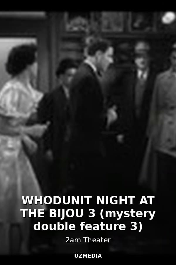 WHODUNIT NIGHT AT THE BIJOU 3 (mystery double feature 3) — Movie 