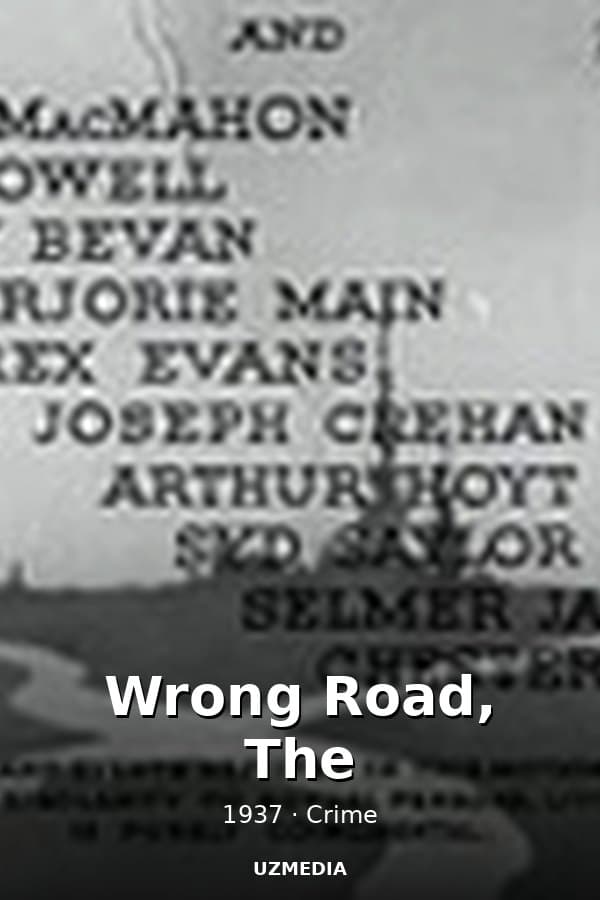 Wrong Road, The — Kino 1937