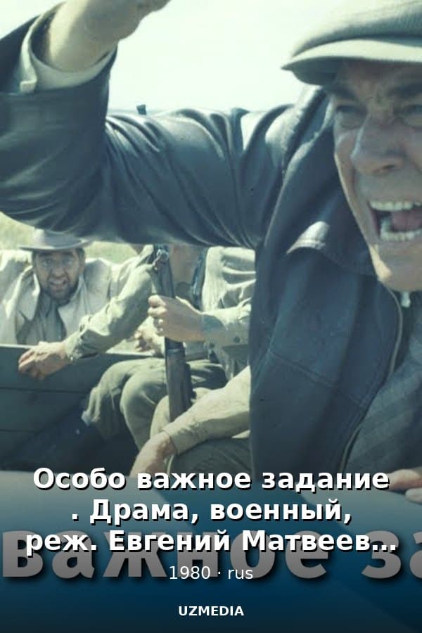 Особо важное задание . Драма, военный, реж. Евгений Матвеев, 1980 г.) — Serial 1980